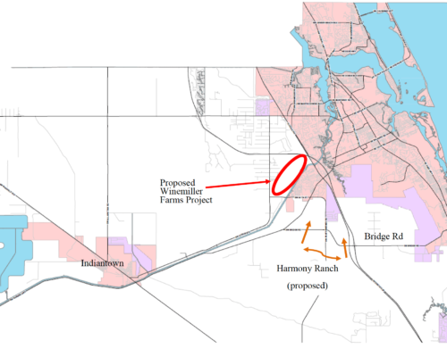 Proposed Development: Winemiller Farms, Martin County